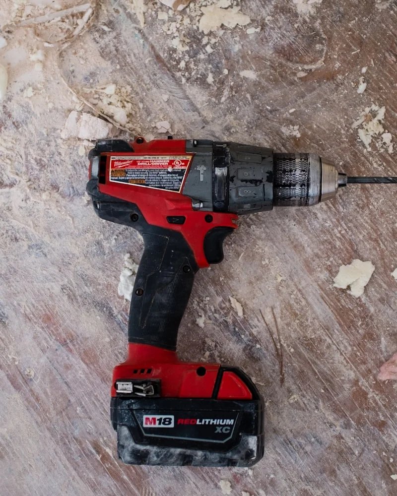 Craftsman trimming wood in the workshop